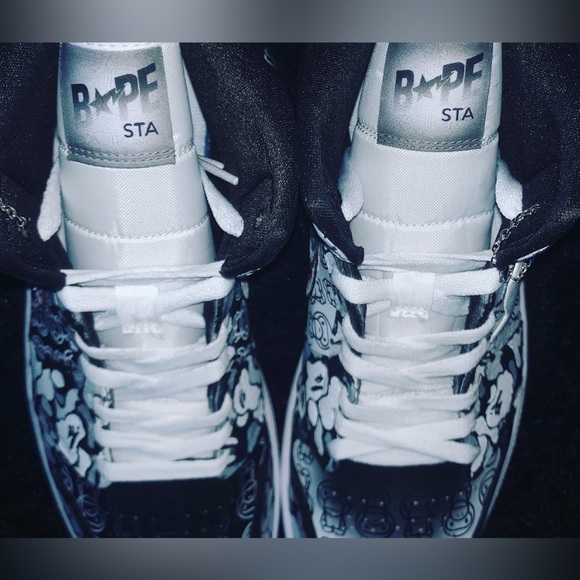 Jordan 1 Custom Bape - Picture 3 of 14